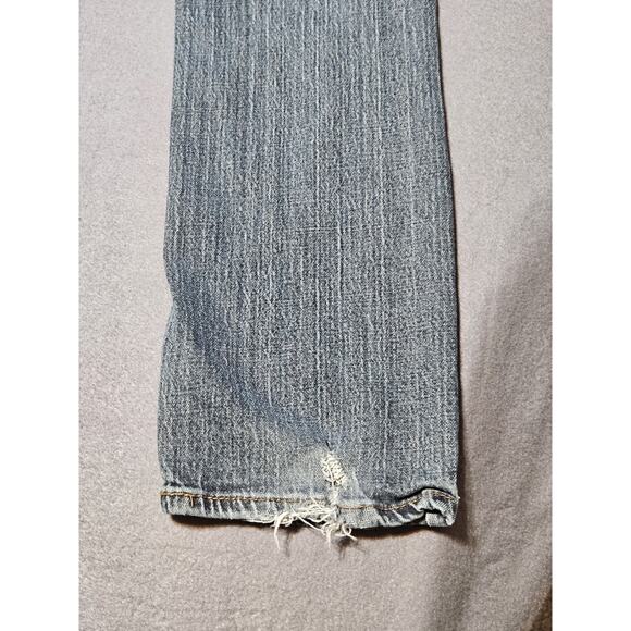 Levis Signature Jeans Mens 30x32 Blue Relaxed Straight Leg Denim Dark Wash - Picture 10 of 12